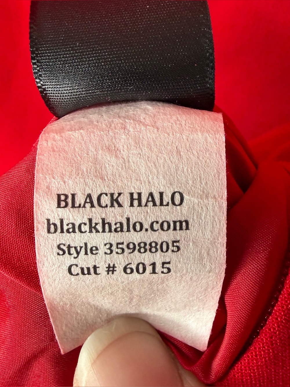 Black Halo Kacie Two Piece Maxi Dress Red Bonfire Women’s Size 10 Crop Top Skirt - Picture 11 of 11